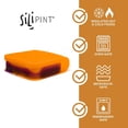 thumbnail image 3 of Silipint: Silicone Go Go Bowls: Set of 4: Sun Storm - Sizes: 10, 20, 30 oz & Sandwich Size, 3 of 8
