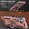 thumbnail image 3 of Case for Samsung Galaxy S24 Phone Case Samsung S24 Case for Woman, Military Grade, Heavy Duty, with Kickstand Ring, Support Magnet Car Mount for Samsung S24 Case Rose Gold, 3 of 14