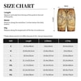 thumbnail image 4 of Bixox Men's Vintage Map Of The World printed lightweight casual shorts, soft sleep shorts with pockets., 4 of 7