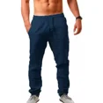 thumbnail image 1 of Shorts De Playa Informales De Algodón Y Lino Para Hombre, 1 of 3