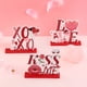 thumbnail image 5 of Decoración de mesa de madera para el día de San Valentín Adornos de escritorio Decoración Feliz día de San Valentín Amor Madera Artesanía Decoración, 5 of 7