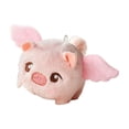 thumbnail image 4 of Llavero de muñeco de peluche perfke cerdo lindo azul, 4 of 5