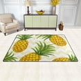 thumbnail image 3 of Coolnut Lightweight Carpet Mats, 31 x 20 inches Area Soft Rugs Floor Mat Doormat Decoration for Rooms Entrance Pineapples On Waves, 3 of 6