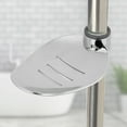 thumbnail image 4 of Aigend Soap Dish - Shower Soap Dish Rustproof Sponge Soap Holder Clip-on Tray Rail Dish Adjustable For Bathroom, 4 of 8
