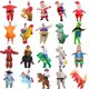 thumbnail image 4 of Conjunto inflable de varios estilos con forma de dragón, flamenco, unicornio, ballet, dragón, gallo, caballo, tiburón, 4 of 5
