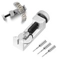 thumbnail image 1 of Awesitey Metal Remover Kit with 3 Extra Clasps Strap Bracelet Link Pin Height Adjustable Wristband Adjuster Removing Tools Set, 1 of 7