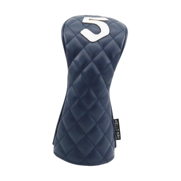 Funda de madera para palos de golf, envoltura de cuello largo, resistente al desgaste y a los arañazos. Marina de guerra