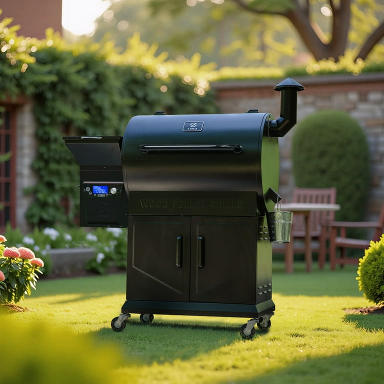 Z GRILLS Flagship 697 Sq.in Wood Pellet Grill & Smoker, 8-in-1 BBQ
