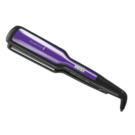 Remington 1 3/4” Flat Iron with Anti-Static Technology, Hair Straightener, Purple, (Best Straightener To Curl Hair With)