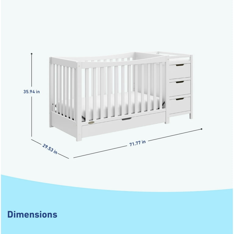Graco crib changing table combo hot sale