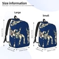 thumbnail image 3 of Yiaed Disco party Astronaut Dancing Print Backpack, Premium Laptop Backpack, Travel Backpack for Women, Lightweight Backpacks, Comfortable Back Pack-Small, 3 of 5