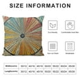 thumbnail image 5 of YINGXI Wheel of Emotions Feelings Chart Throw Pillow Cover Therapy Office Decor Soft Cozy Square Pillow Case for Home Living Room Sofa Couch Car Cushion Cover Physical Therapist Gifts 24x24in, 5 of 5