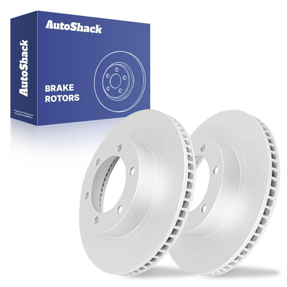AutoShack 12.54" (318.5 mm) Front Vented Brake Rotors Coated | Replacement for 2005-2007 Toyota Tacoma 2007 Toyota FJ Cruiser | 2-PC Set | ArmorStop