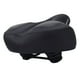 thumbnail image 5 of Sillín de bicicleta cómodo, asiento de ciclismo, transpirable, a prueba de golpes, para montaña MTB negro, 5 of 7