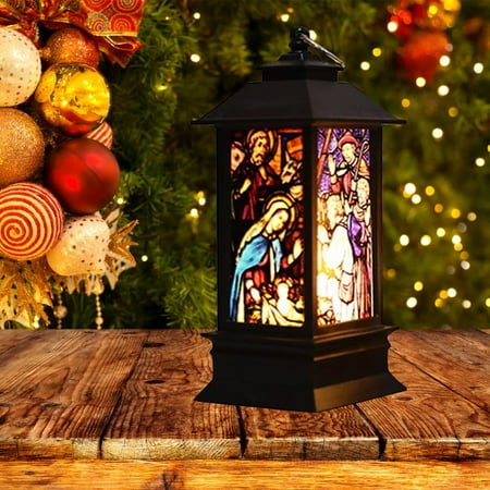 

TWCTUWEN Christmas Wind Gift Decoration Imitation LED Lamp Decoration Holiday Home Decoration Night Light Statues And Sculptures