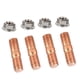 thumbnail image 2 of Rosca T3 T4 T6 Kit De Espárragos Turbo De Alta Resistencia Tuercas De Brida,M10X1.50 Eigraketly VI003674-00, 2 of 7