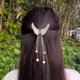 thumbnail image 2 of Accesorios para el cabello elegantes y lindos: Clip de cabello clásico de mariposa y clip de borlas de perlas falsas de 2 piezas de Unique Bargains, 2 of 7