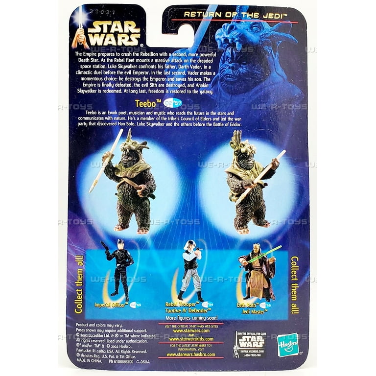 Star Wars Teebo Ewok Action Figure - Walmart.com