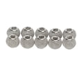 thumbnail image 1 of 10 Pcs Perles Intercalaires Rondes en Maille Creuse Plaquée Or Perles Intercalaires DIY Perles Faites à la Main pour Fabrication de Bijoux Blanc, 1 of 8