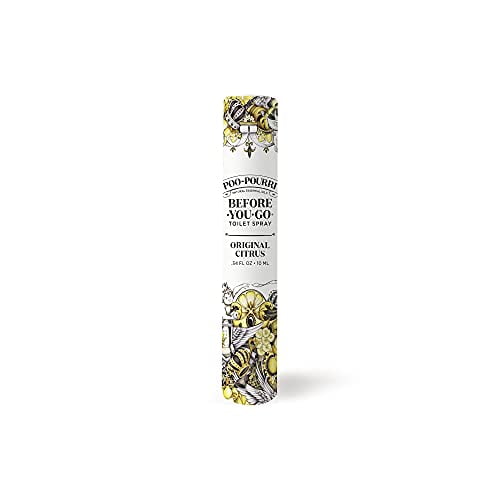 Poo-Pourri Before-You-go Toilet Spray, Original Citrus Scent, 0.34 Fl Oz