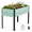Green, variant on WORKPRO 48x24x32in Outdoor Galvanized Raised Garden Bed with Legs-Light Green