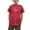 Z-Red361, variant on JIAYUE Girls Shirts O-Neck Fashion Leopard Print Sequin Glitter Short Sleeve For Daily Wear Performance And Party Outfits Age 2 To 16 Years Versatile Children Tops