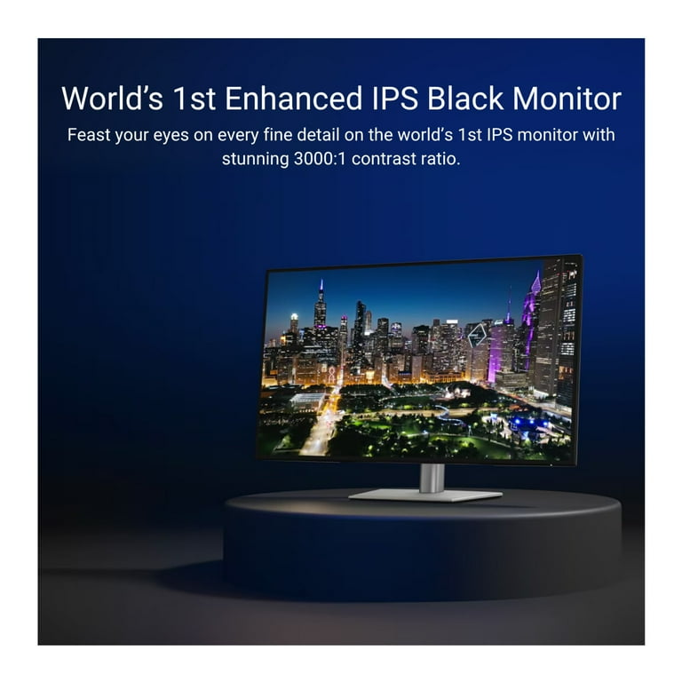 Dell UltraSharp 32-Inch 4K UHD Thunderbolt Hub IPS Black Monitor