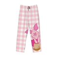 thumbnail image 5 of Piglet Men's Pajama Pant Soft Comfy Lounge Pj Bottoms Loose Elastic Waistband Adult Sleep Pants with Pockets Drawstring, 5 of 8