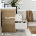 thumbnail image 5 of Eviva Victoria 25" White Oak Modern Bathroom Vanity with White Integrated Acrylic Sink, 5 of 7