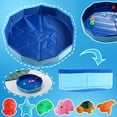 thumbnail image 2 of Foldable Pet Bath Pool with Toys - Ideal for Cats, Dogs & Kids - PVC Material, Multiple Sizes, 2 of 8