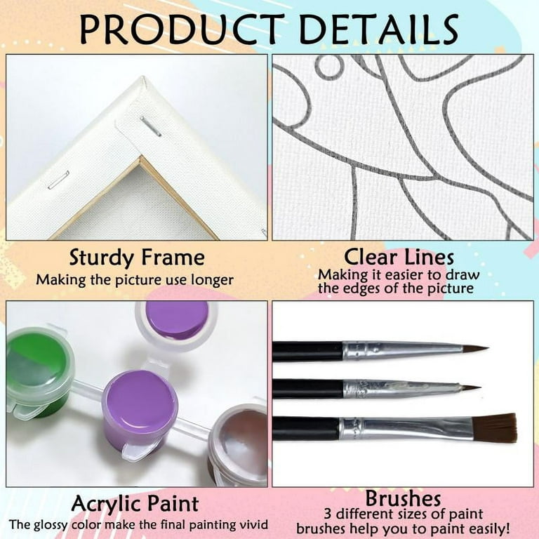 Paint and Sip Kits - Perfect for Virtual and In Person Parties