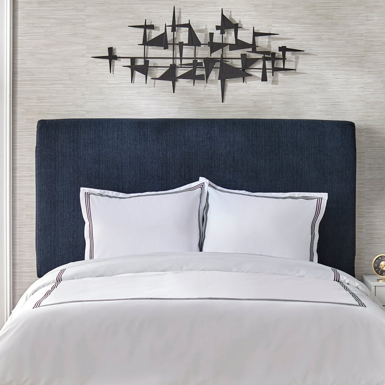Lifestorey Emery Upholstered Queen Headboard Grey