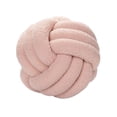 thumbnail image 1 of Bola De Nudo De Felpa Almohada Diámetro 22cm Decoración De Habitación Para Sofá Sofá Rosa Claro, 1 of 6