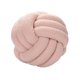 thumbnail image 1 of Plush Knot Ball Pillow Diameter 22cm Room Decoration for sofa Couch Light Pink, 1 of 7