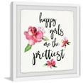 thumbnail image 2 of MARMONT HILL  - Handmade Happy Girls Are the Prettiest II Framed Print 24 x 24, 2 of 4