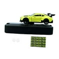 thumbnail image 2 of Runquan Modèle de Voiture 1/64 avec Plaque de Numéro de Stationnement, Accessoires Automobiles, Vert, 2 of 8