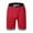 Red, variant on kamemir Cargo Shorts for Men Men's Cargo Shorts Relaxed Fit Mens Running Shorts Elastic Waist Cotton Hiking Shorts(Black,M)