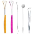 thumbnail image 3 of Tonsil Stone Removal Set - Benetter Includes 1 Stainless Steel Tonsil Stone Removal Tool, 100 Long Swab, 1 Tonsil Stone Remover With LED Lights_Special Gift 2587, 3 of 5