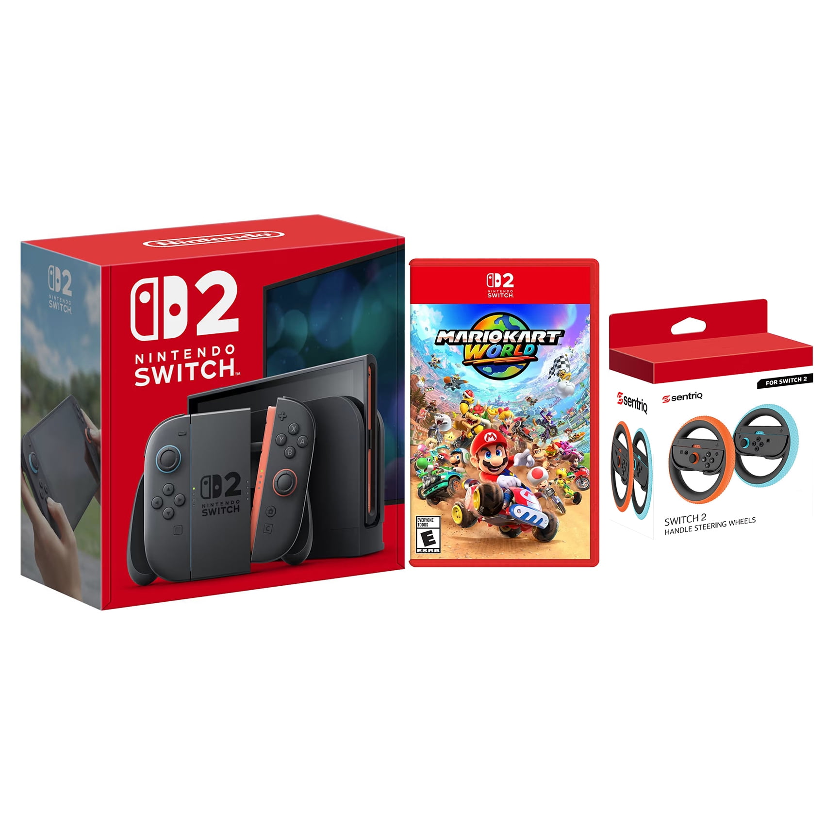 Nintendo Switch 2 Mario Kart World Bundle 256GB 7.9-Inch 1080P