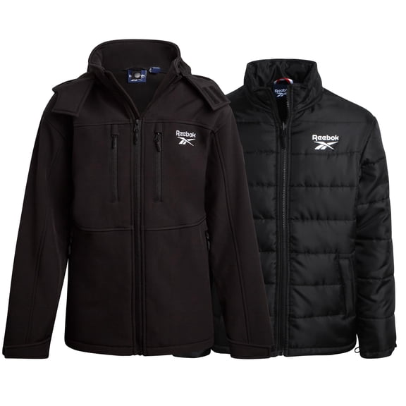 Chaqueta de invierno Reebok 3 en 1 con sistema impermeable para niños