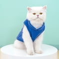 thumbnail image 3 of Fleece Vest Sweater with Leash Ring - Soft Lightweight, Breathable - for Puppies/Small Dogs/Cats, Fall/Winter - Easy On/Off Design, 3 of 4