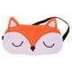 thumbnail image 1 of Máscara de ojos para dormir, antifaz opaco, estilo zorro, para mujer, 1 of 8