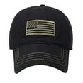 thumbnail image 3 of Adjustable Mesh Embroidered Baseball Cap for Men Gift, American Flag Hat for Men Women, Mesh Breathable Embroidered Dad Hat, USA Flag Adjustable Baseball Cap, Outdoor Hat, 3 of 9