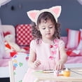 thumbnail image 3 of Cat Ears Headband for Women, Cute Face Washing Headband, Role-play Party Hair Accessory, 3 of 3