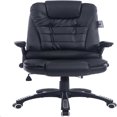 Cherry Tree Executive Recline High Back Extra Padded Office Chair Black