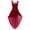 Burgundy, variant on Junior Teens Girls Sleeveless Lyrical Dance Dress Costume Gymnastics Ballet Leotard with Burgundy 10
