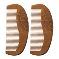 thumbnail image 1 of Miangastore 2pcs Wood Combs Chinese Style Comb Detangling Hair Comb Styling Comb for Women, 1 of 9