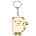 thumbnail image 1 of CAROOTU Wooden Keychain Cute Cartoon Animals Keyring Personalized Key Crafts Pendant for Backpack Handbag Wallet Decor New, 1 of 7