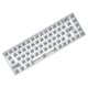 thumbnail image 2 of de mecánico 68Keys Tester68, dos modos, inalámbrico, 2,4G/ 5,0, capa intermedia de silicona, probador de eje Ciy Shaft Base para - Opción 1 CUTICAT Teclado mecánico, 2 of 2