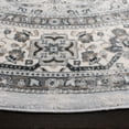 thumbnail image 3 of SAFAVIEH Isabella Zander Oriental Area Rug, Dark Grey/Cream, 4' x 4' Round, 3 of 7